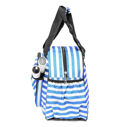 Pink Stripes Pickleball Bag & Sports Tote