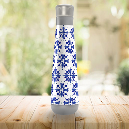 Dark Blue Tile Water Bottle