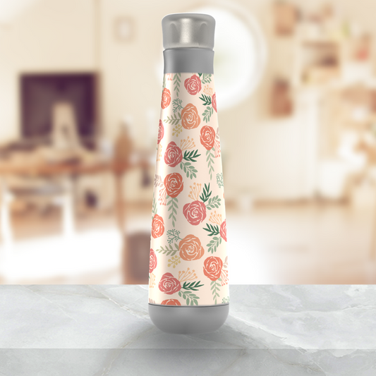 Warm Floral Water Bottle