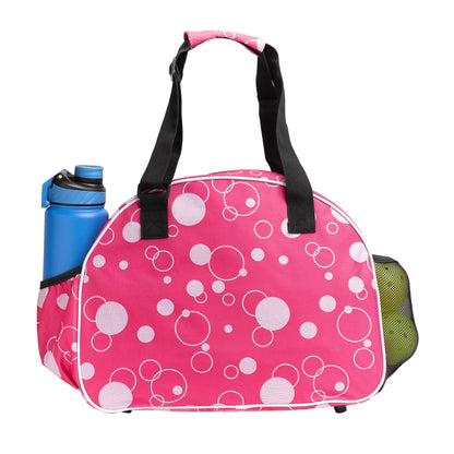 Pink Stripes Pickleball Bag & Sports Tote